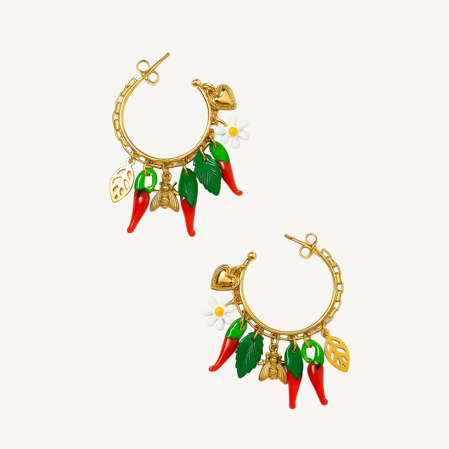 Pendientes Aro Chilis