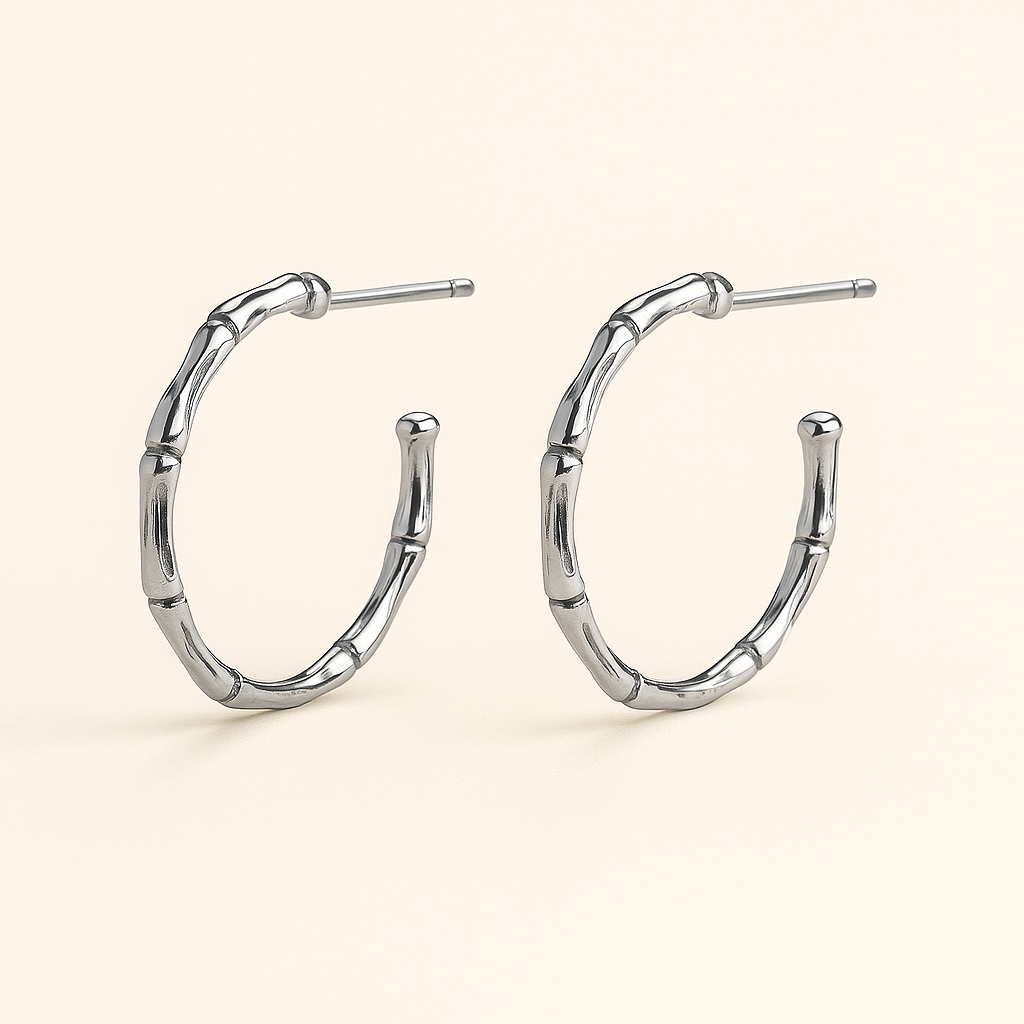 Pendientes Silver Roots