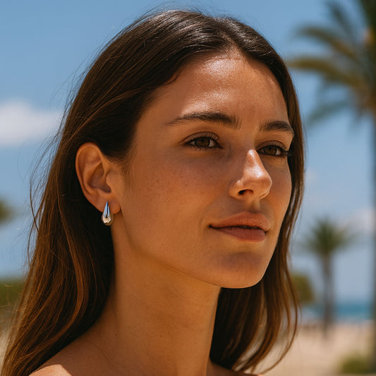 Pendientes Plateados Victoria