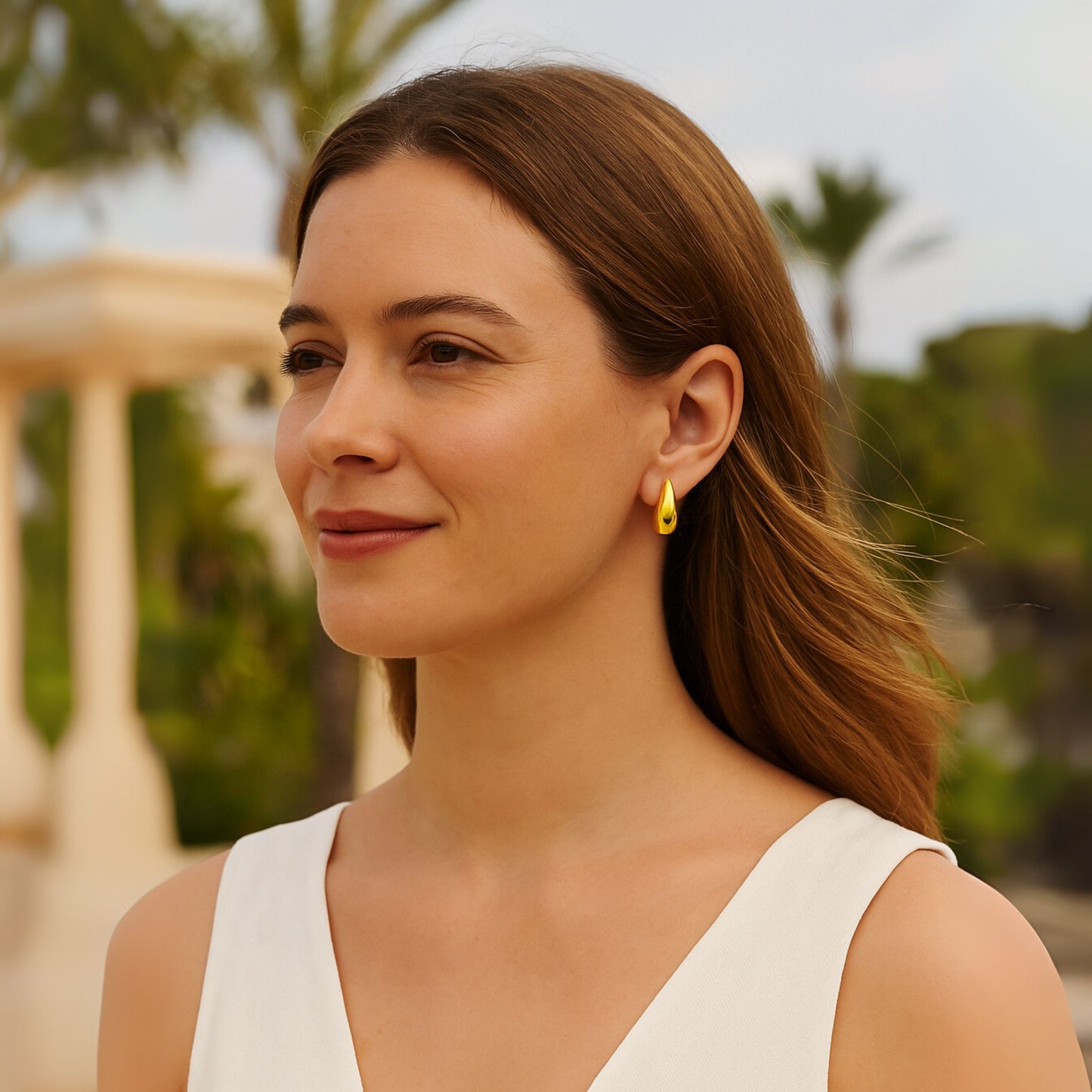 Pendientes Dorados Victoria