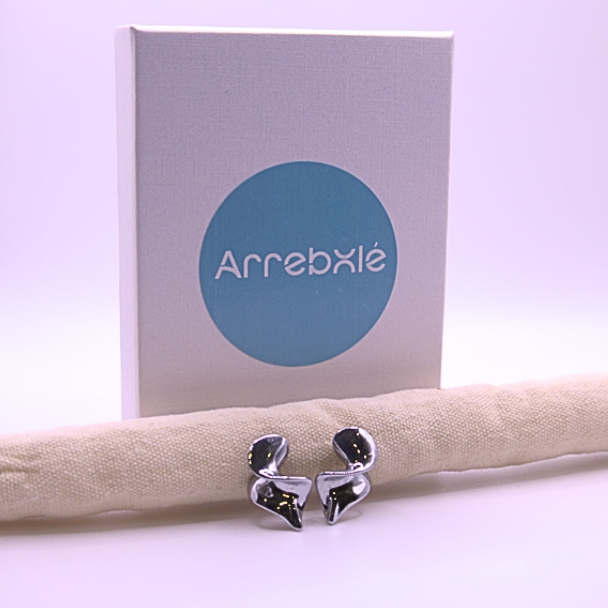 Pendientes Silver Twist